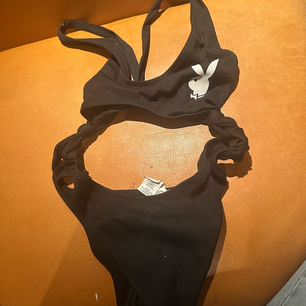 Black Playboy Bunny Swimsuit